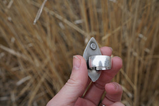 O'Keefe Ring- Rhodanite Size 8
