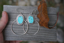 Load image into Gallery viewer, Montana Hoops- Turquoise
