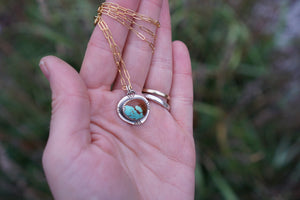 Calamity Necklace- Compass+Gold