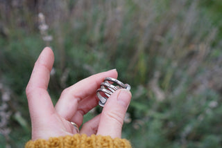 Spiral Ring- Turquoise Size 5