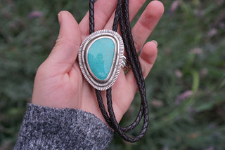 Lariat Bolo- Turquoise