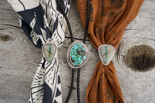 FOR KR-Lariat Bolo- Turquoise