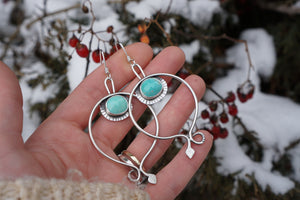 Ophidian Hoops-Turquoise