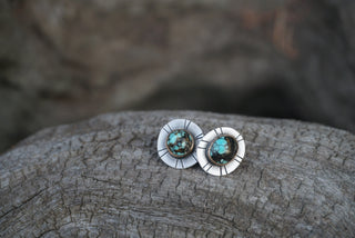 Sunburst Post Earrings