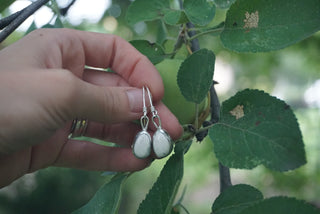 The Little Things Earrings- White Buffalo