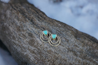 Aura Convertible Post Earrings-Small