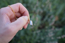 Load image into Gallery viewer, Gold Opal Necklace III
