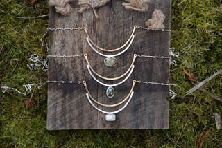 Cascade Necklace-Blue Compass Turquoise