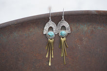 Load image into Gallery viewer, Arches Fringe Earrings II
