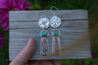 Island Flower Earrings