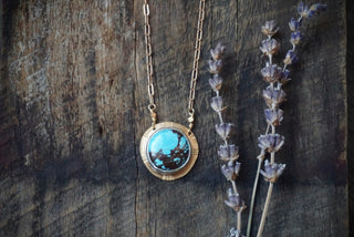 Calamity Necklace- Brass